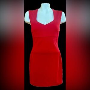🔥 Forever 21 Red Cutout Bodycon Dress (Pre-Owned) LARGE
